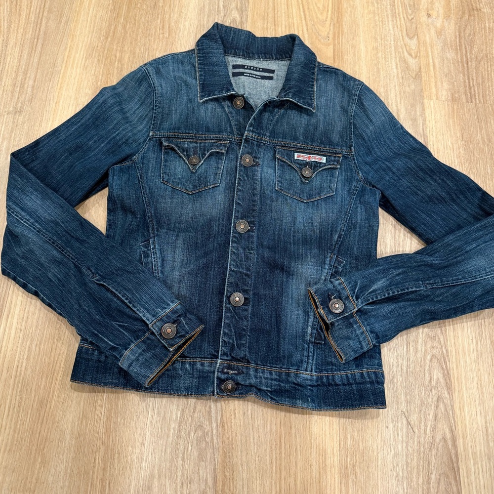 Hudson Jeans Blue Denim Jacket